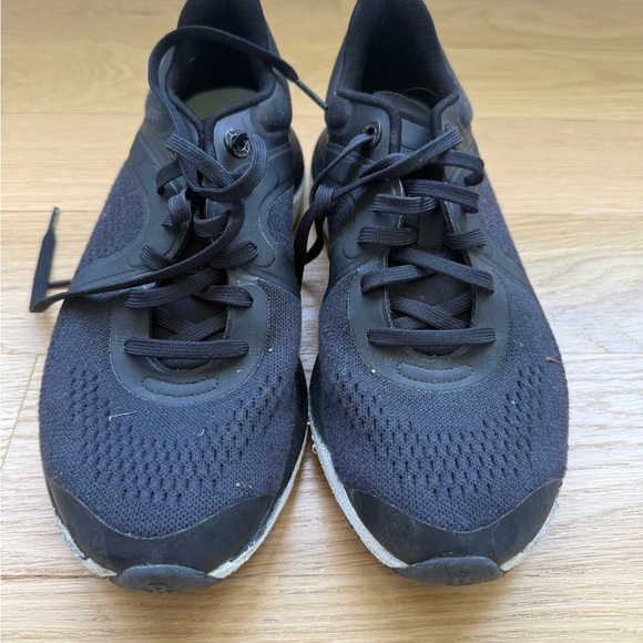 Lululemon Athletica Black Athletic Shoes with Breathable Mesh - Picture 1 of 8